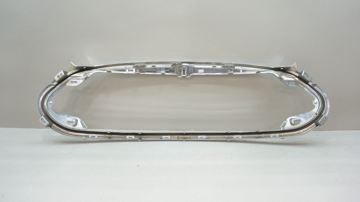 2012-2016 TESLA MODEL S FRONT BUMPER GRILLE CHROME SURROUND TRIM OEM 1017414-00