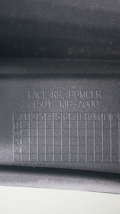2019-2021 ACURA RDX REAR BUMPER COVER PANEL OEM 71501-TJB-A000