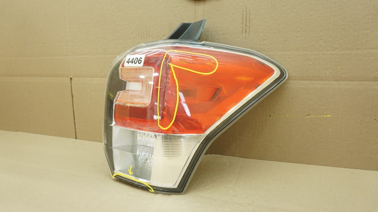 2016-2018 SUBARU FORESTER RIGHT PASSENGER SIDE TAIL LIGHT LED OEM 84201-SG141