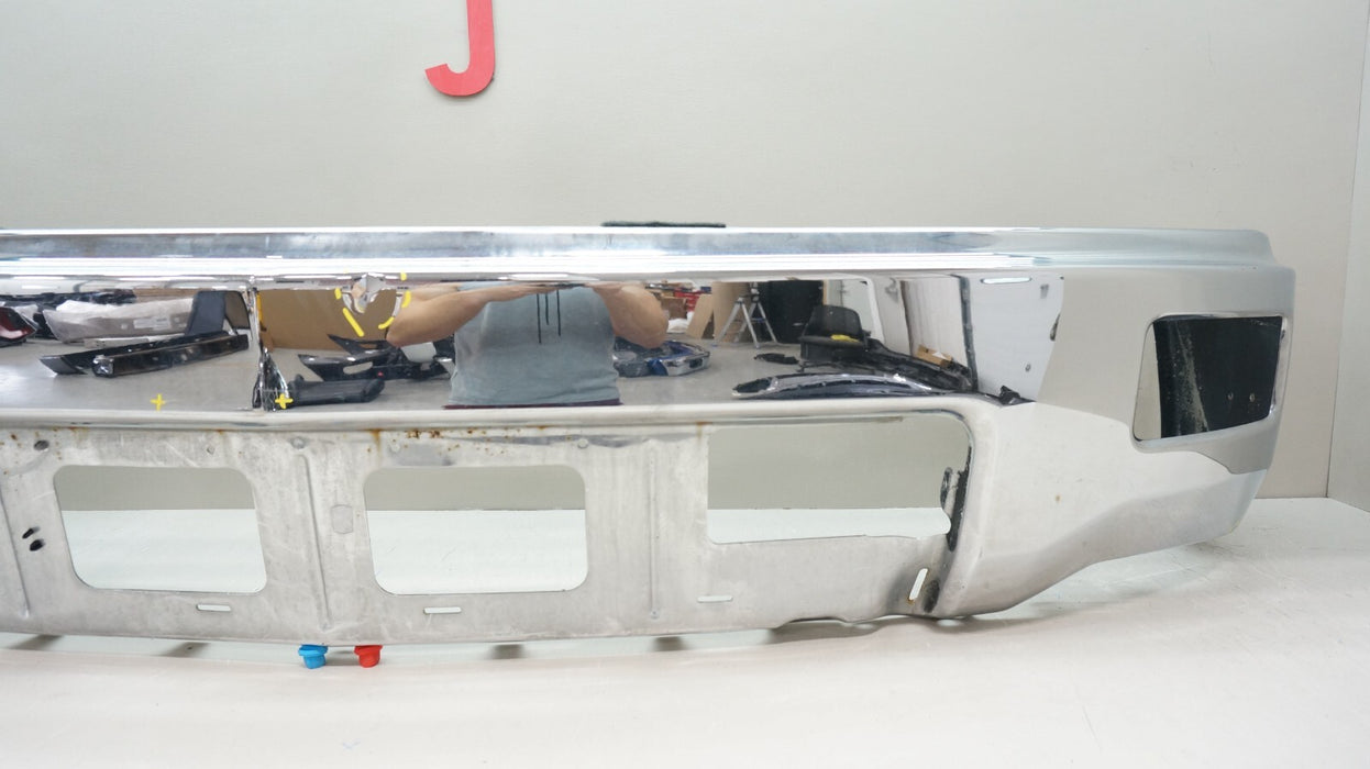 2014-2015 CHEVROLET SILVERADO 1500 FRONT METAL BUMPER COVER OEM
