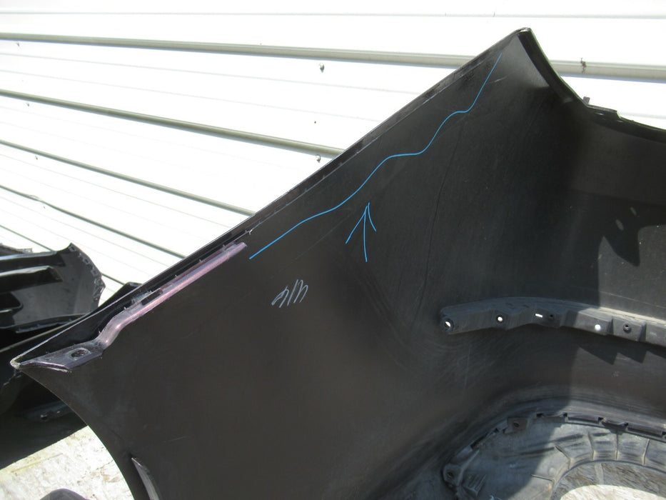 2014-2015 KIA OPTIMA REAR BUMPER COVER PANEL BLACK PLASTIC 86612-4C500 OEM