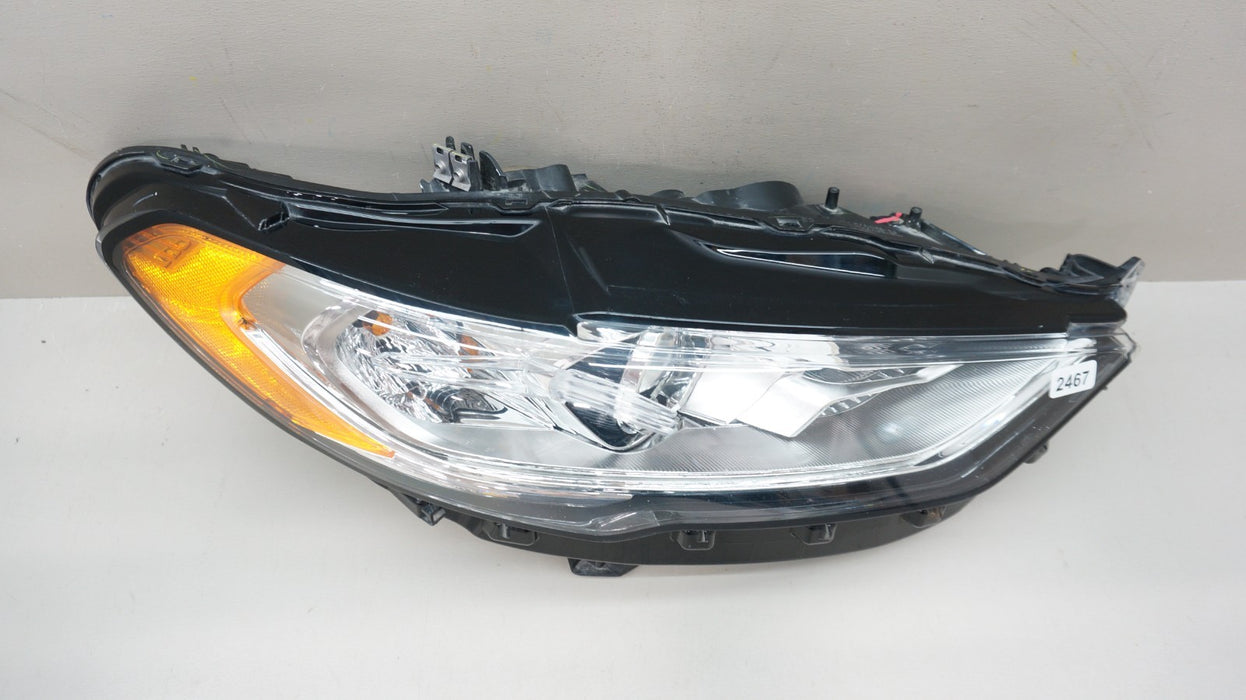 2017-2020 FORD FUSION FRONT RIGHT PASSENGER SIDE HALOGEN W/LED HEADLIGHT OEM