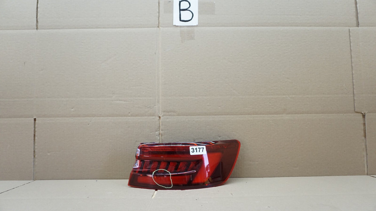 2017-2019 AUDI A4 S4 REAR RIGHT PASSENGER SIDE OUTER TAIL LIGHT STOP LAMP OEM