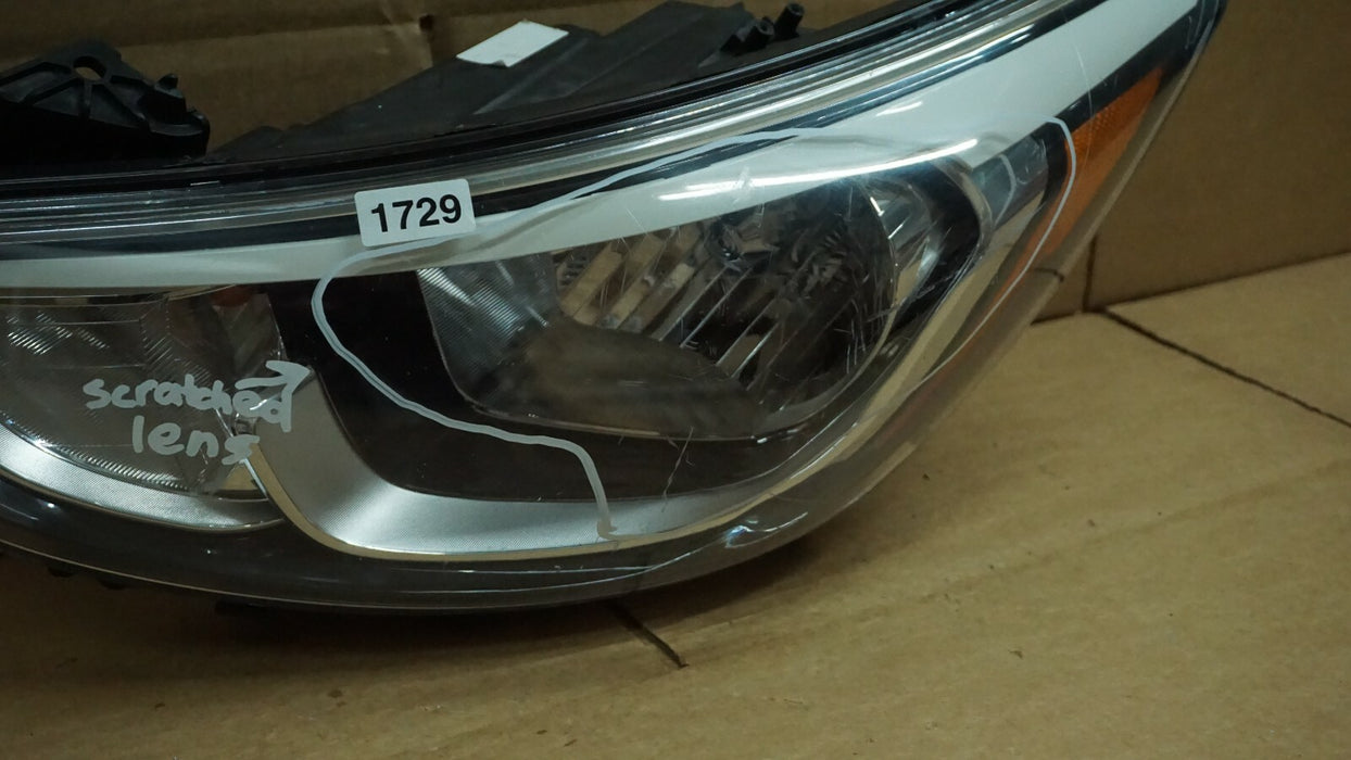 2015-2017 HYUNDAI ACCENT FRONT LEFT DRIVER SIDE HEADLIGHT HEADLAMP OEM 15 16 17
