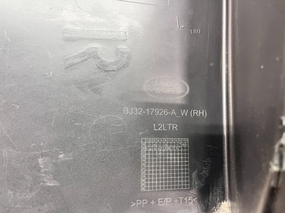 2012-2019 LAND ROVER RANGE ROVER EVOQUE RIGHT REAR BUMPER CAP OEM BJ32-17926-A