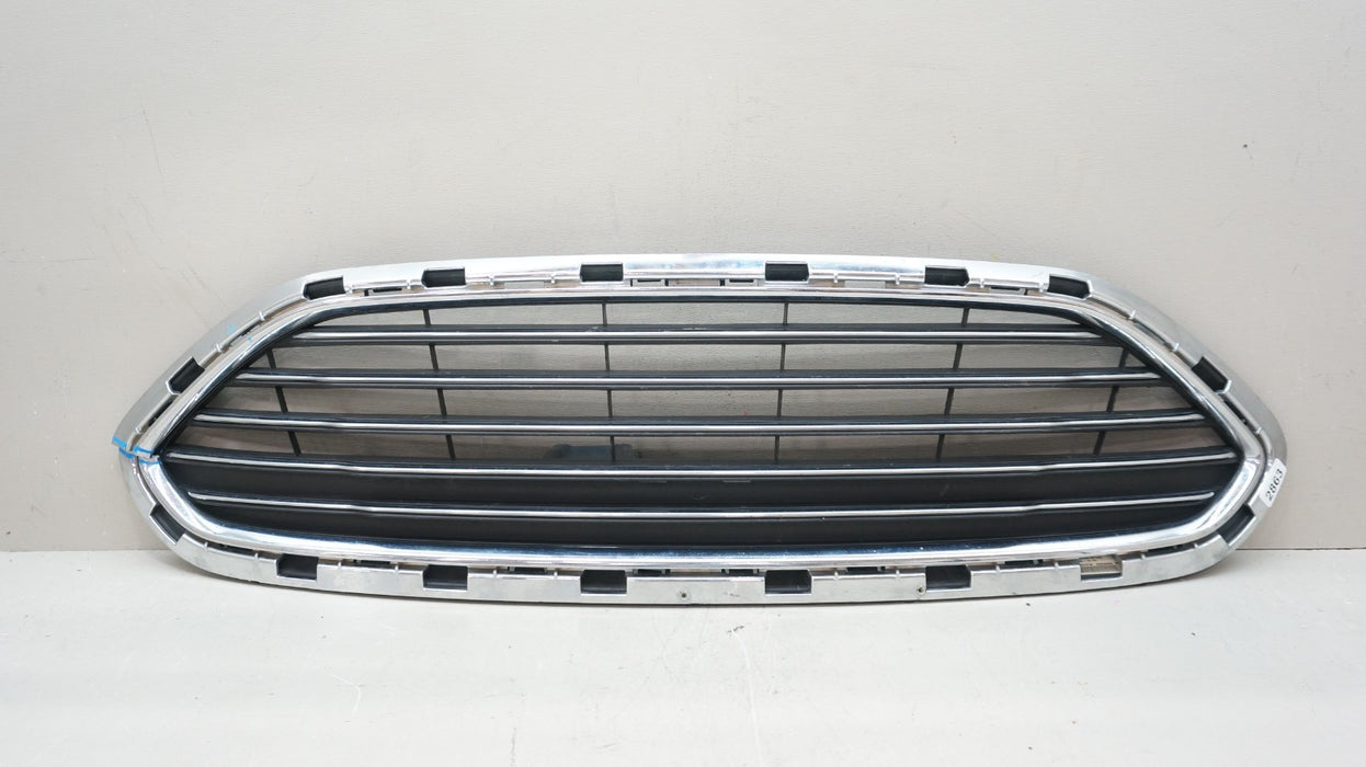 2014-2019 FORD FIESTA FRONT BUMPER UPPER GRILLE GRILL CHROME D2BB-17B968 OEM