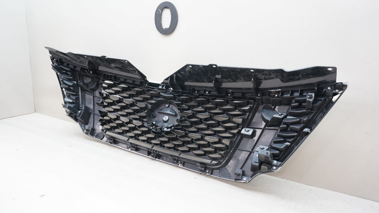 2017-2020 NISSAN ARMADA FRONT UPPER RADIATOR GRILLE GRILL 62310 5ZW0A OEM