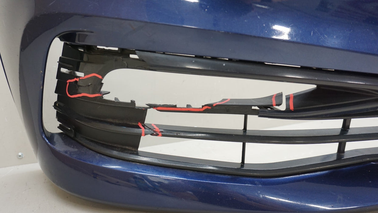 2017-2020 BMW 530E 530I 540I G30 SEDAN FRONT BUMPER COVER PANEL OEM 15067010