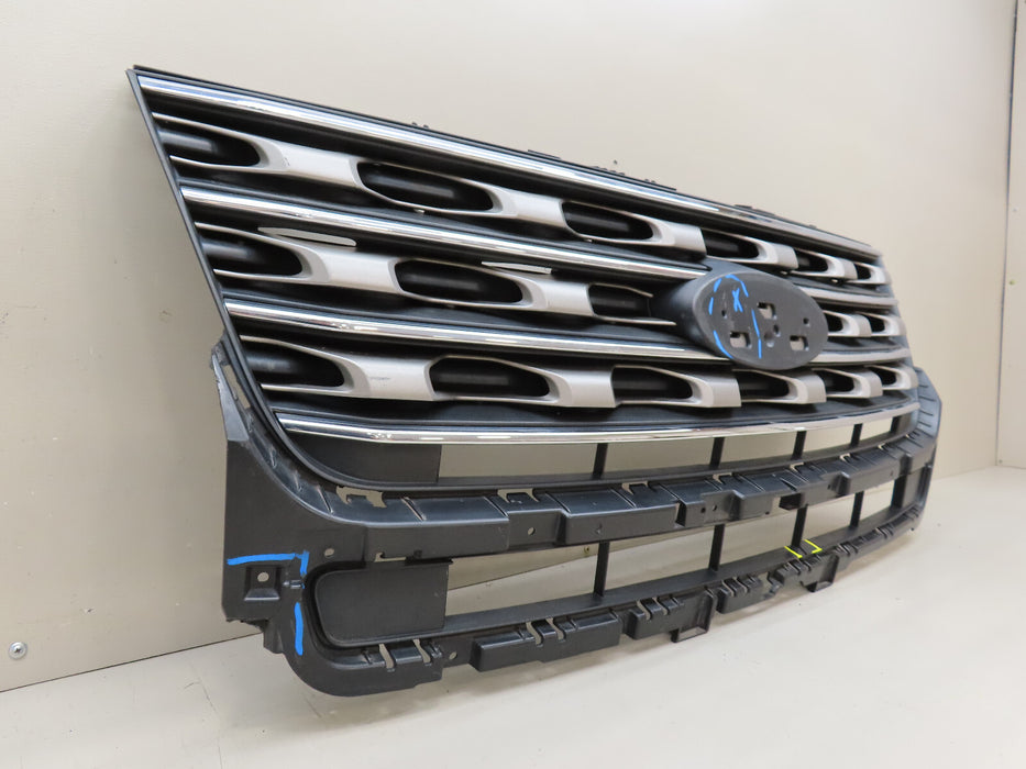 2016-2017 FORD EXPLORER FRONT BUMPER RADIATOR GRILLE GRILL OEM FB53-8150-ABW