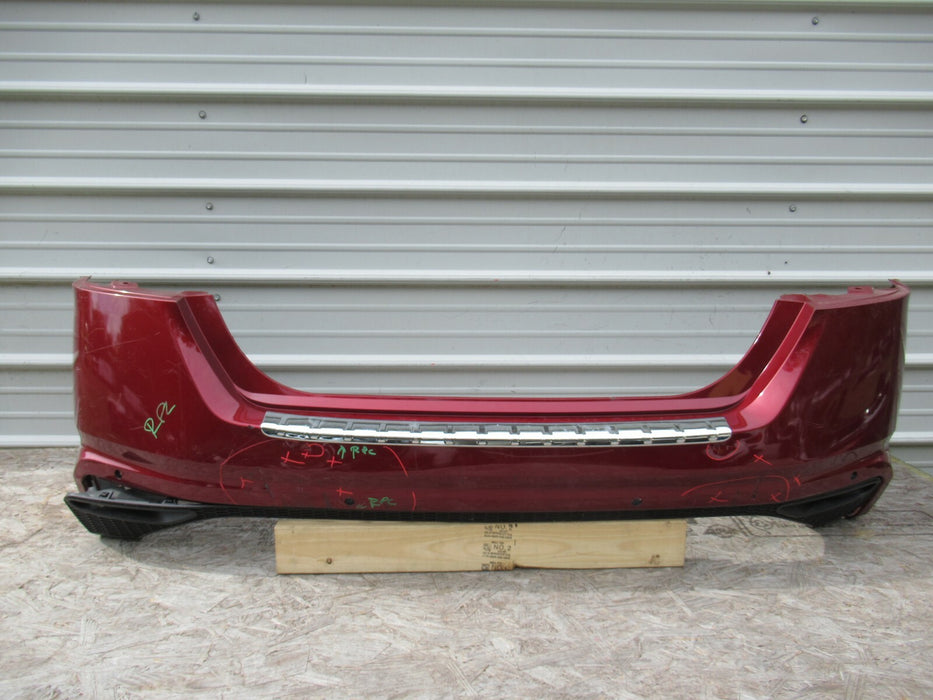 2019 2020 2021 NISSAN ALTIMA REAR BUMPER COVER W/ MOLDING AND SENSOR HOLES OEM