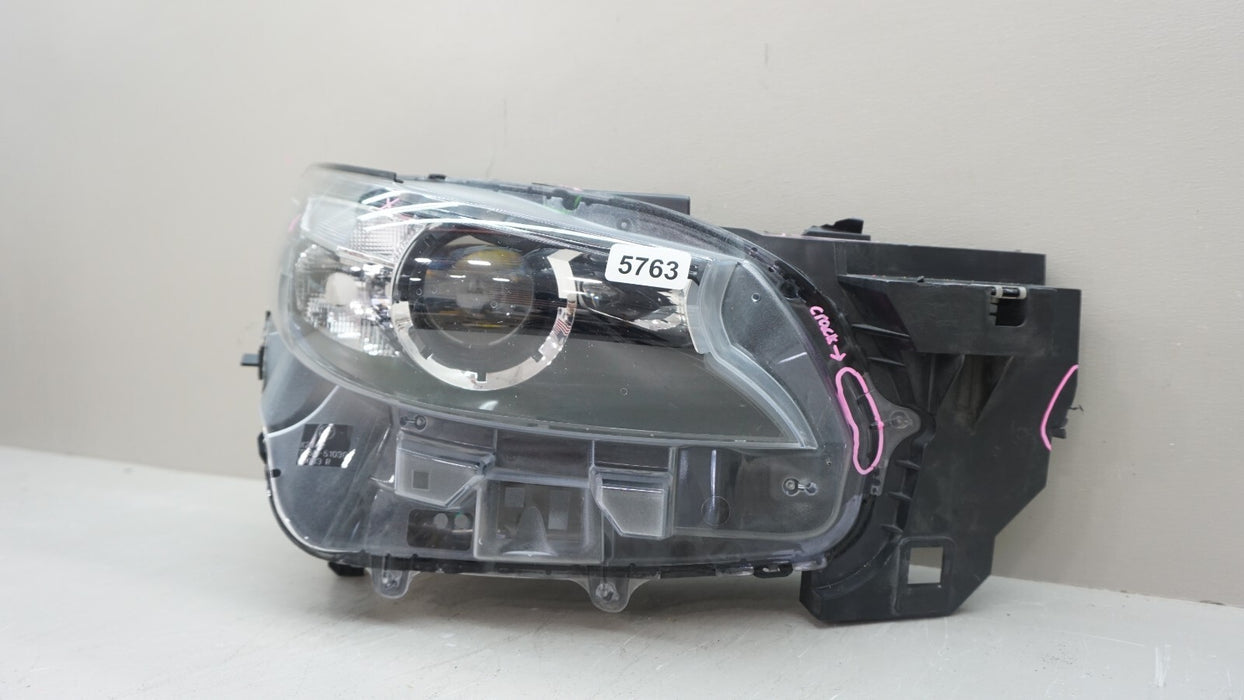 2016-2020 MAZDA CX-9 CX9 FRONT RH RIGHT PASSENGER SIDE HEADLIGHT W ADAPTIVE OEM