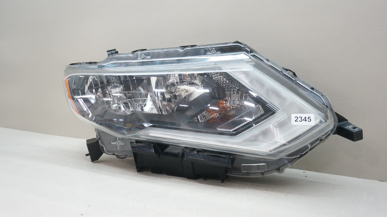 2017-2020 NISSAN ROGUE FRONT RIGHT PASSENGER SIDE HALOGEN W/ LED HEADLIGHT OEM