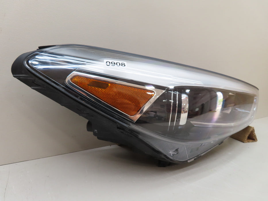 2016-2018 HYUNDAI TUCSON FRONT RIGHT PASSENGER HEADLIGHT HALOGEN W/LED OEM