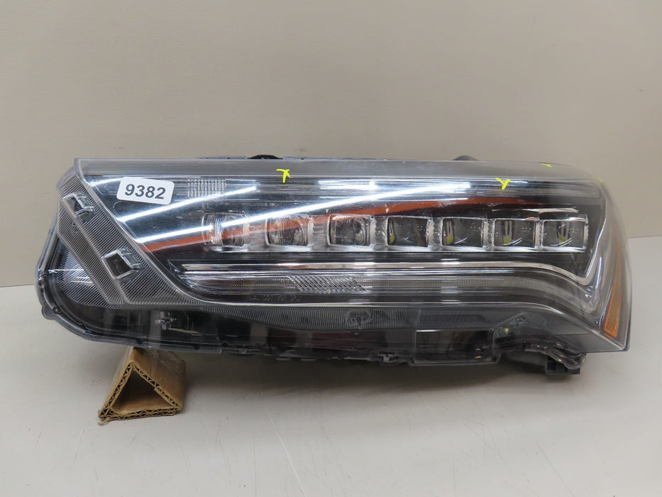 2019-2021 ACURA RDX FRONT LEFT DRIVER SIDE HEADLIGHT LED OEM 9382