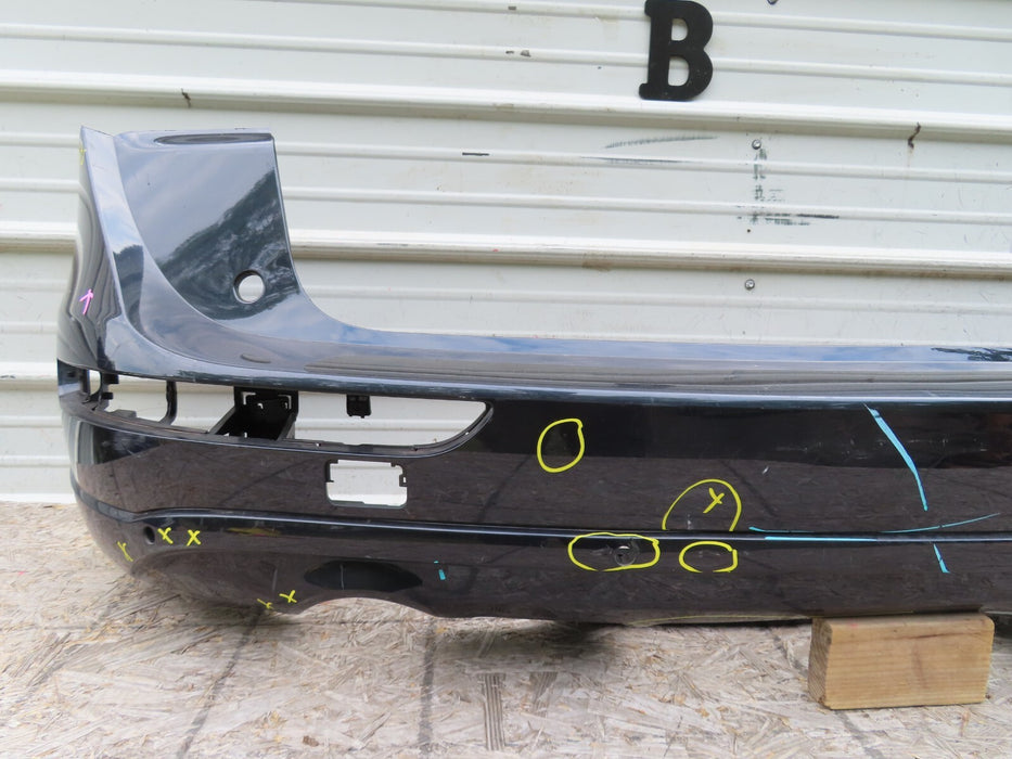 2009-2012 AUDI Q5 SUV REAR BUMPER COVER PANEL W/ LOWER SPOILER OEM 8R0807511