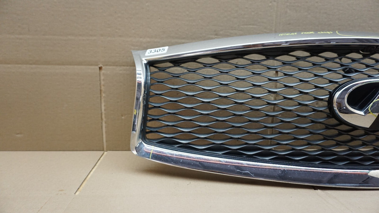 2015-2019 INFINITI Q70L Q70 FRONT UPPER RADIATOR GRILL GRILLE W/ CAMERA OEM
