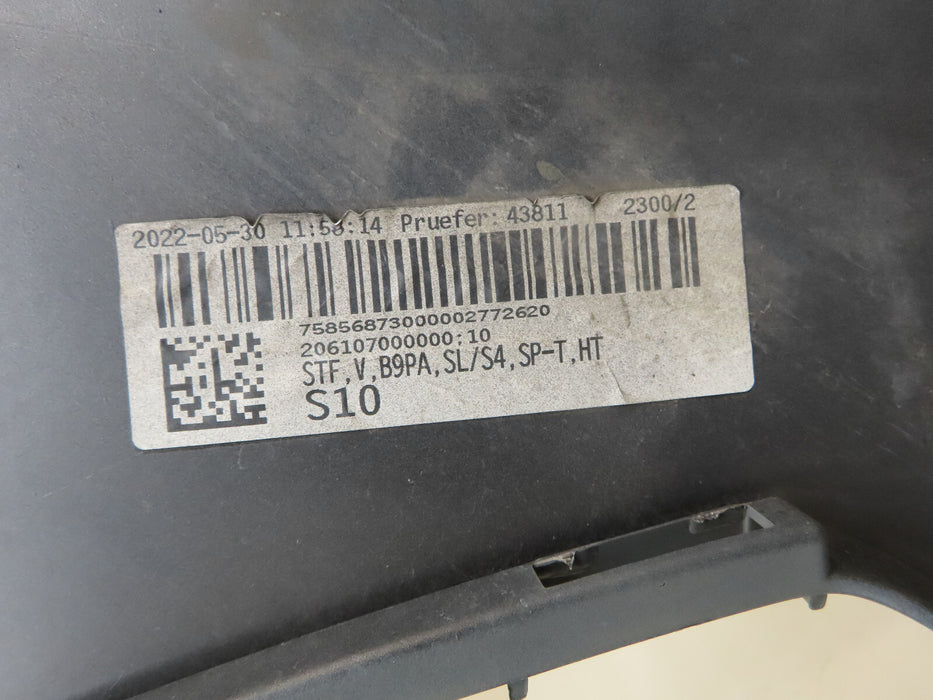 2020-2022 AUDI S4 B9 S-LINE FRONT BUMPER COVER OEM 8W0.807.437