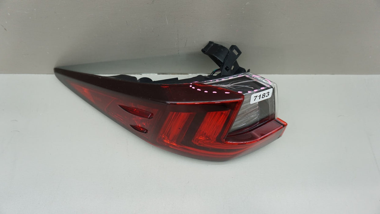2016-2019 LEXUS RX350 RX450H REAR LEFT DRIVERS SIDE TAIL LIGHT OEM 17 18