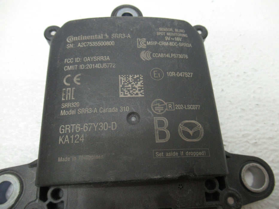 2017-2018 SUBARU IMPREZA BLIND SPOT RADAR MONITOR SENSOR CONTROL MODULE 17 OEM