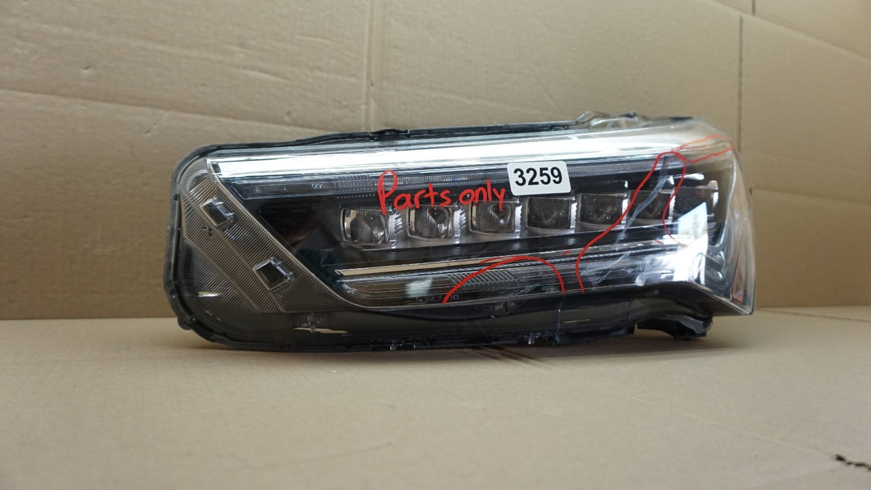 2019-2021 ACURA RDX FRONT LEFT DRIVER SIDE HEADLIGHT HEADLAMP LED PARTS ONLY OEM