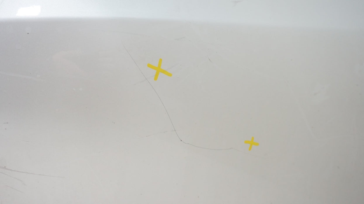 2017-2023 TESLA MODEL 3 REAR WHITE BUMPER COVER PANEL OEM