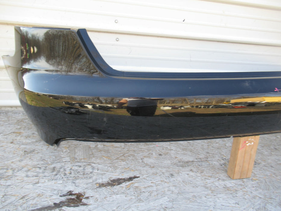 2009-2012 AUDI A4 REAR BUMPER COVER PANEL W/O PARKING SENSOR HOLES PLASTIC OEM