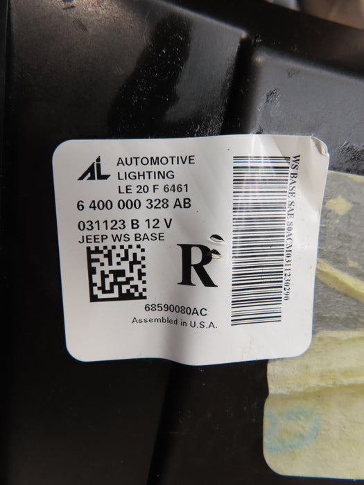 2022 2023 JEEP GRAND WAGONEER RIGHT PASSENGER SIDE HEADLIGHT FULL LED OEM