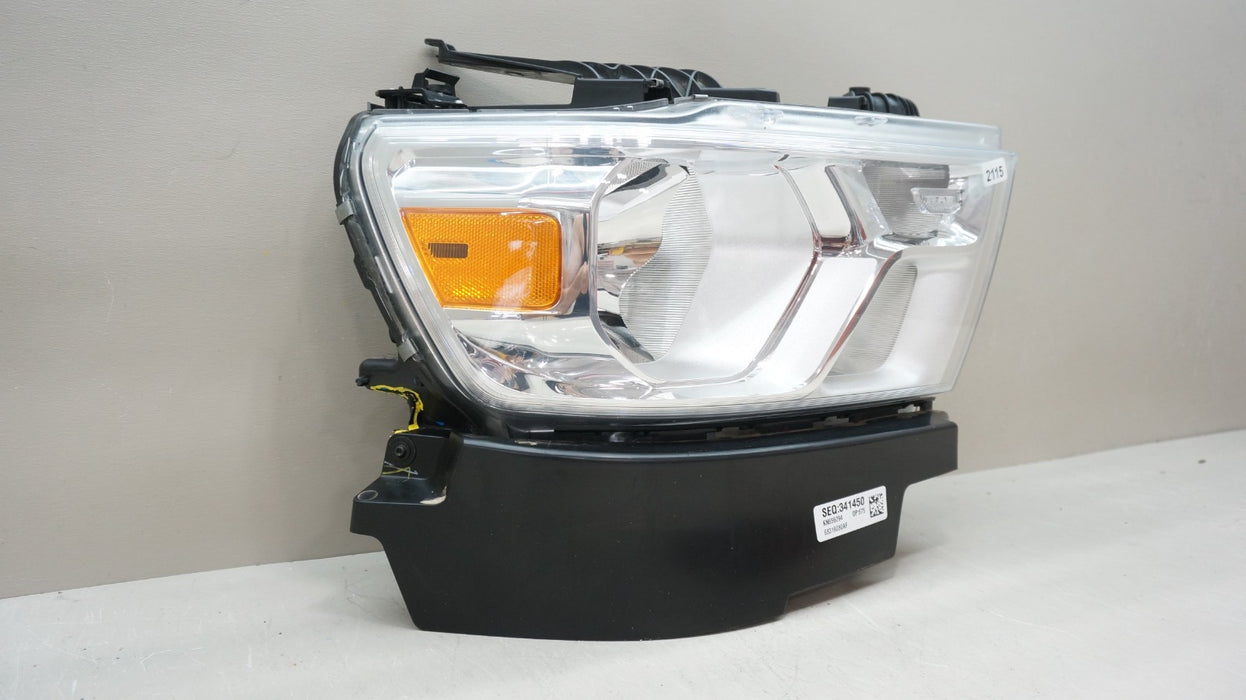 2019-2024 DODGE RAM 1500 FRONT RIGHT PASSENGER SIDE HALOGEN HEADLIGHT OEM