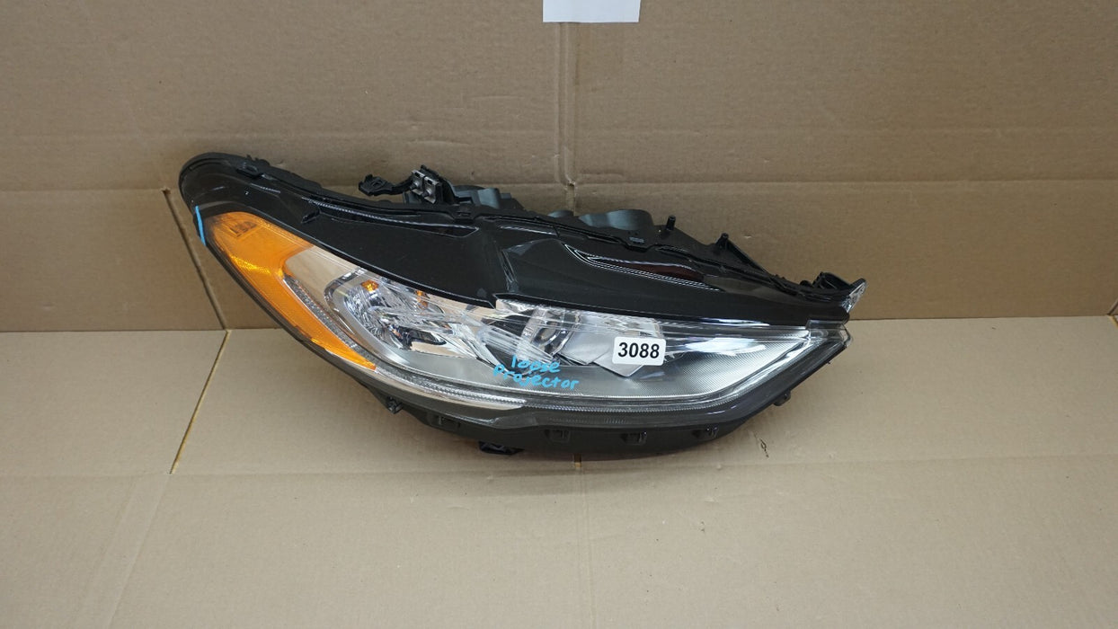 2017-2018 FORD FUSION RIGHT PASSENGER SIDE HEADLIGHT HALOGEN LED  W/ BALLAST OEM