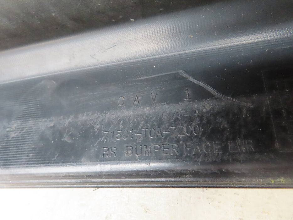 2012-2014 HONDA CR-V REAR LOWER BUMPER COVER OEM 71501-T0A-ZZ00