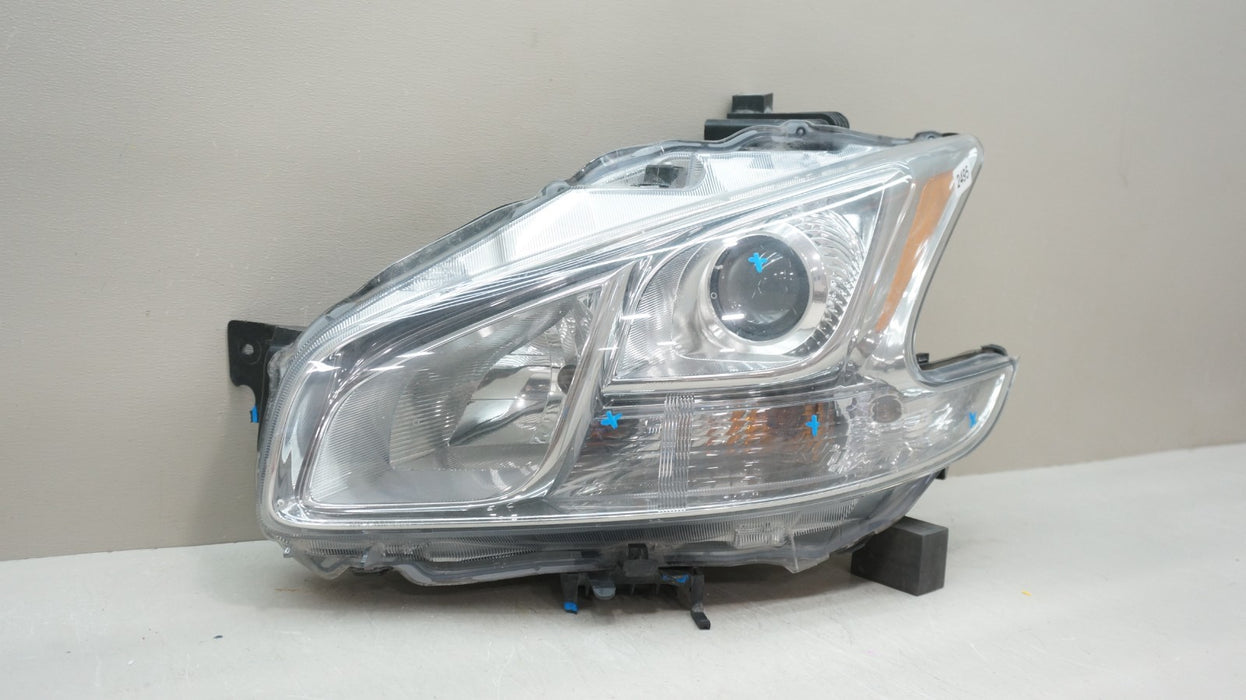2009-2014 NISSAN MAXIMA FRONT LEFT DRIVER SIDE HALOGEN HEADLIGHT OEM