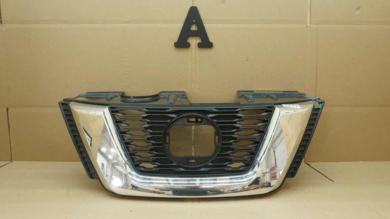 2017-2020 NISSAN ROGUE FRONT BUMPER GRILLE GRILL  W/ CHROME OEM 62310 9TG0A