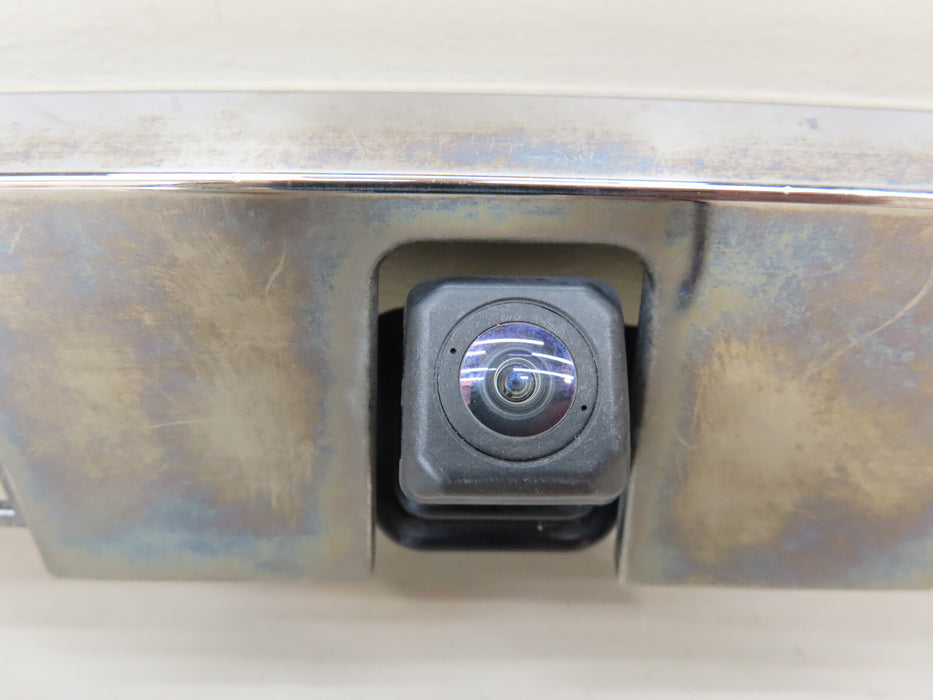 2015-2017 TOYOTA CAMRY REAR TRUNK LICENSE PLATE TRIM MOLDING W/CAMERA OEM