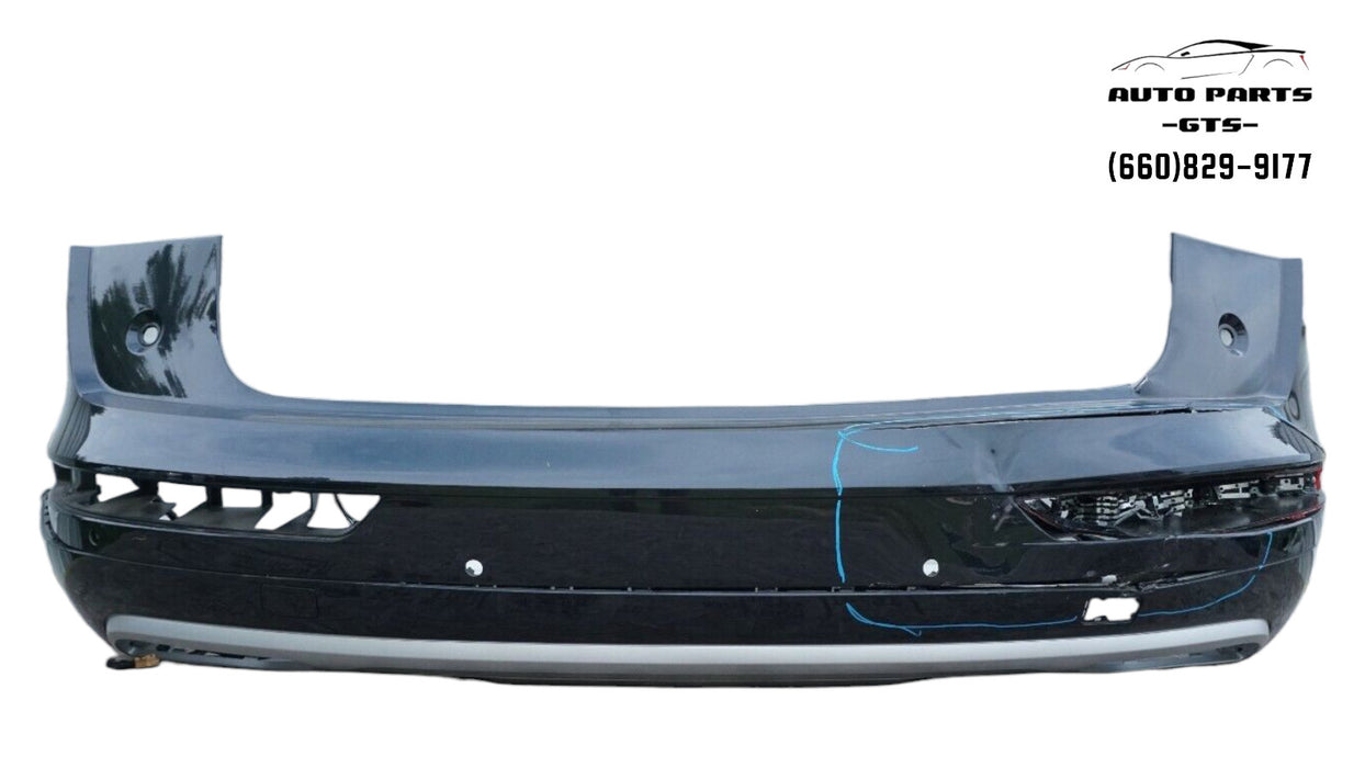 2018-2020 AUDI Q5 REAR BUMPER COVER PANEL PLASTIC W/ VALANCE 80A807527 OEM