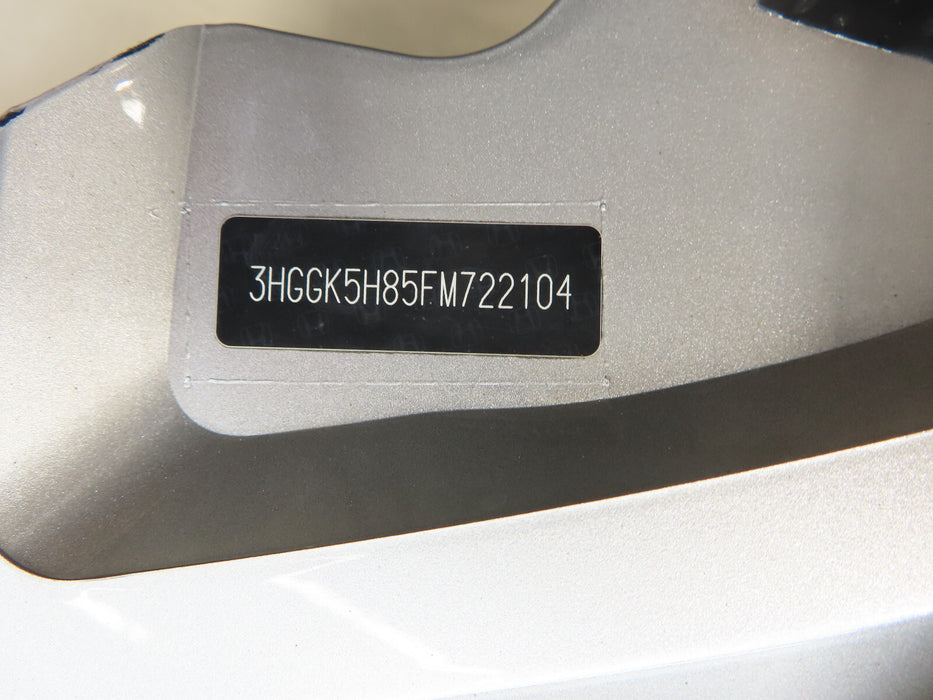 2015-2017 HONDA FIT REAR BUMPER COVER OEM 71501-T5R-A000