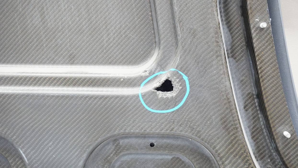 2018-2021 ASTON MARTIN DBS SUPERLEGGERA FRONT HOOD BONNET SHELL OEM