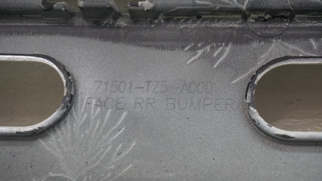 2017-2020 ACURA MDX REAR BUMPER COVER PANEL OEM 71501-TZ5-A000