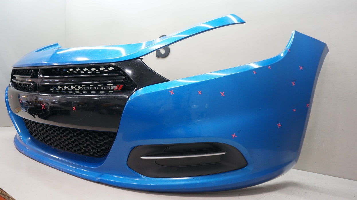 2013-2016 DODGE DART FRONT COMPLETE BUMPER COVER OEM 1TS71TRMA