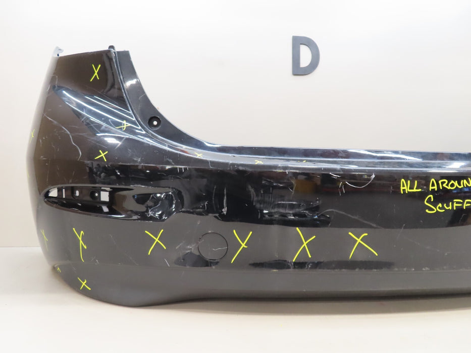 2014-2016 MAZDA 3 I GRAND TOURING SEDAN REAR BUMPER COVER PANEL OEM BJS7-50221