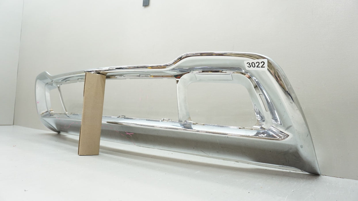 2014-2016 JEEP GRAND CHEROKEE FRONT LOWER BUMPER CHROME SKID PLATE AFTERMARKET