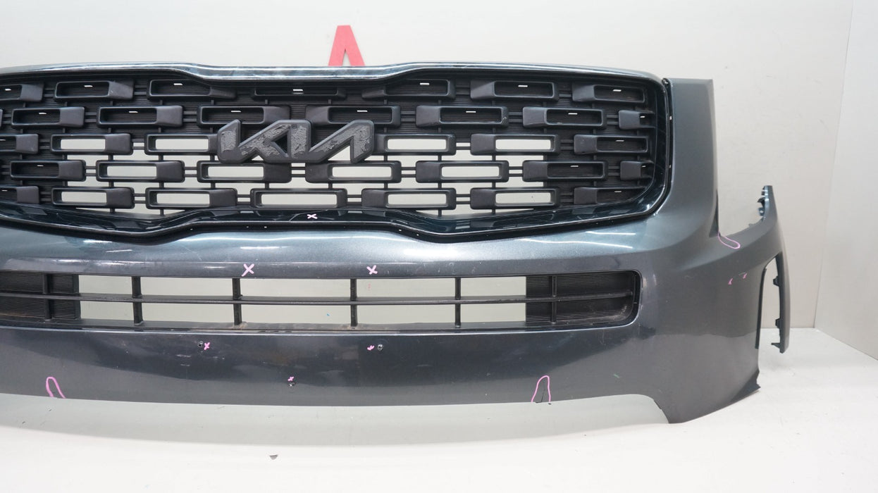 2020-2022 KIA TELLURIDE FRONT BUMPER COVER PANEL W/ GRILLES 86511-S9000 OEM