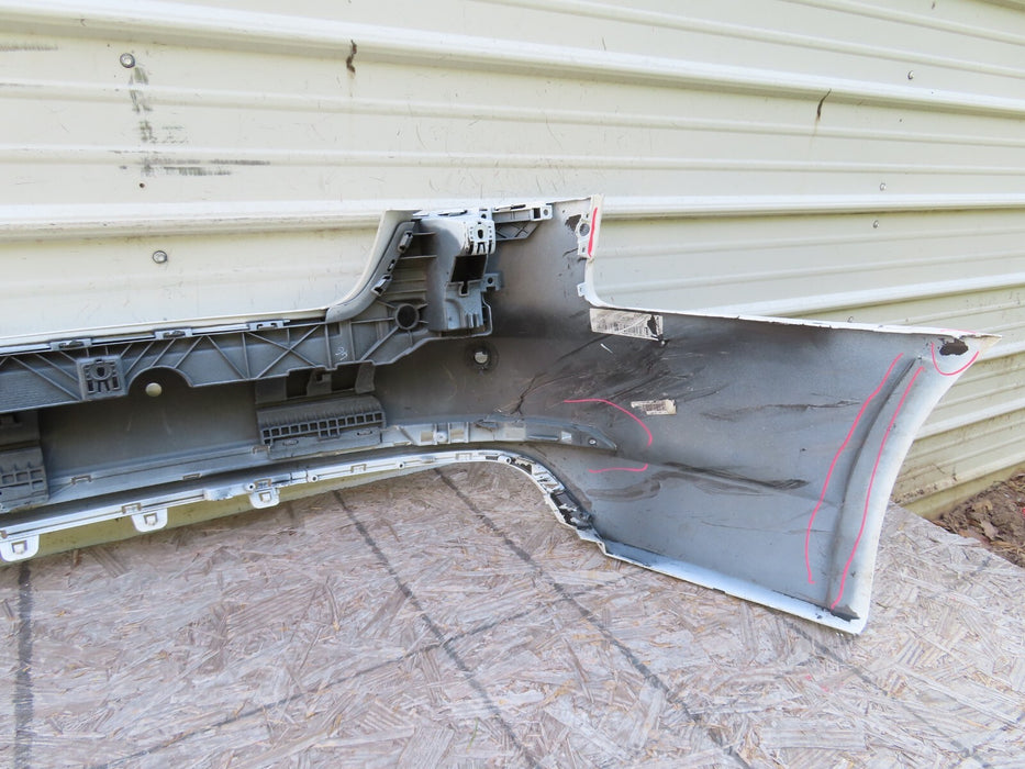 2017-2018 AUDI A4 S-LINE REAR BUMPER COVER PANEL W/ SENSOR HOLE OEM 8W5807511J
