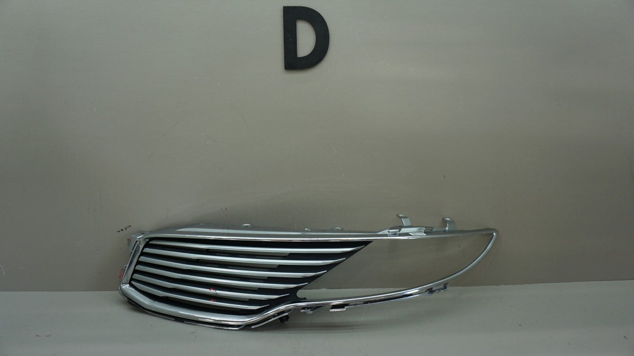2013-2016 LINCOLN MKZ FRONT LEFT SIDE BUMPER UPPER GRILLE GRILL OEM 314058000