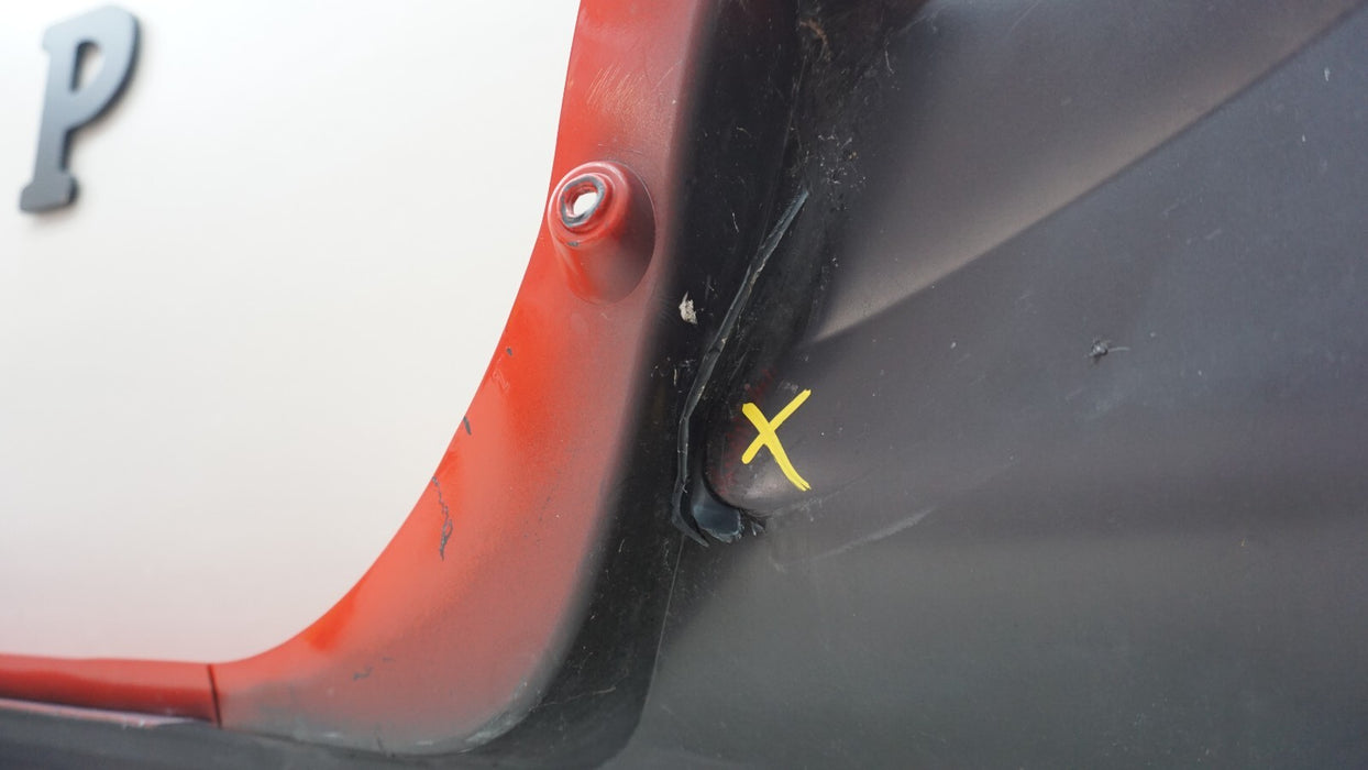 2015-2018 FORD FOCUS REAR BUMPER COVER RED F1EB-17906-DB OEM 15 16 17 18