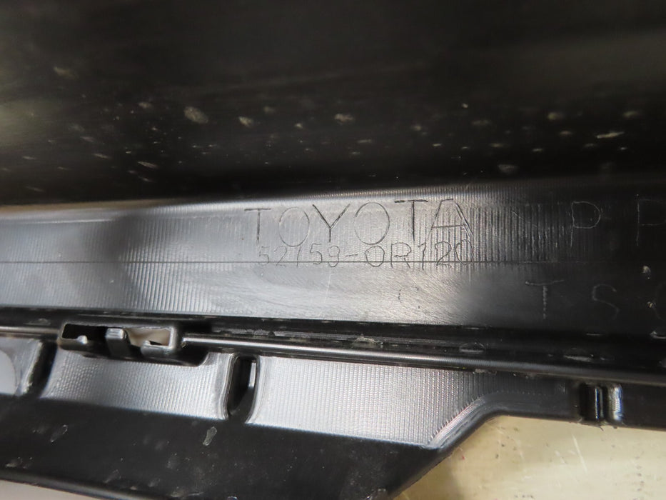 2016-2018 TOYOTA RAV4 4DR SUV REAR UPPER BUMPER COVER PANEL OEM 52159-0R120