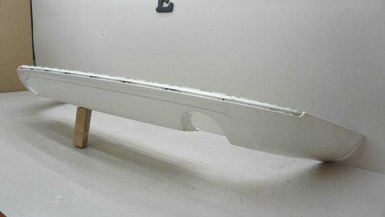 2011-2014 AUDI A8 REAR LOWER BUMPER COVER SPOILER VALANCE PANEL OEM 4H0807521