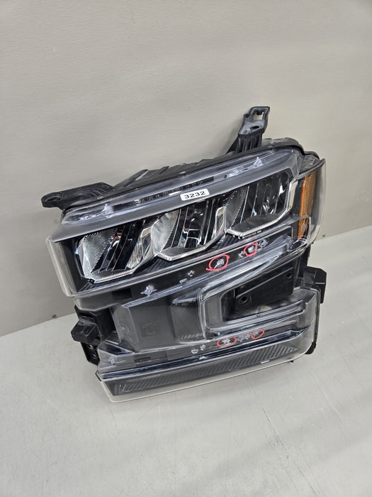 2019 2020 2021 2022 Chevrolet Silverado 1500 Front Left LED HEADLIGHT Lamp OEM.