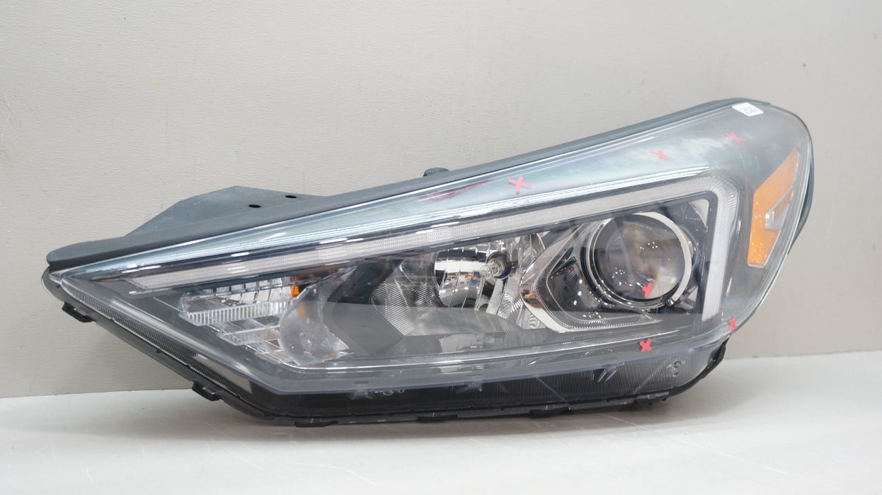 2019-2021 HYUNDAI TUCSON FRONT LEFT DRIVERS SIDE HALOGEN HEADLIGHT OEM