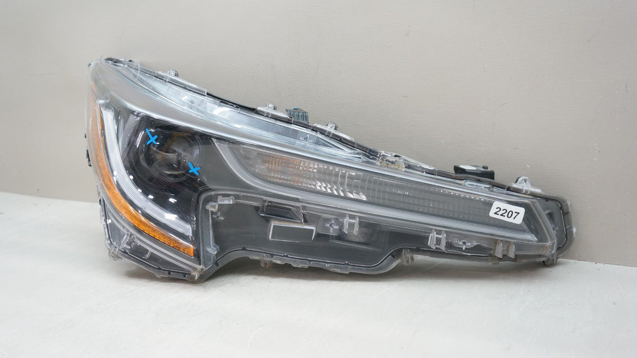 2020-2022 TOYOTA COROLLA FRONT RIGHT PASSENGER SIDE LED HEADLIGHT OEM