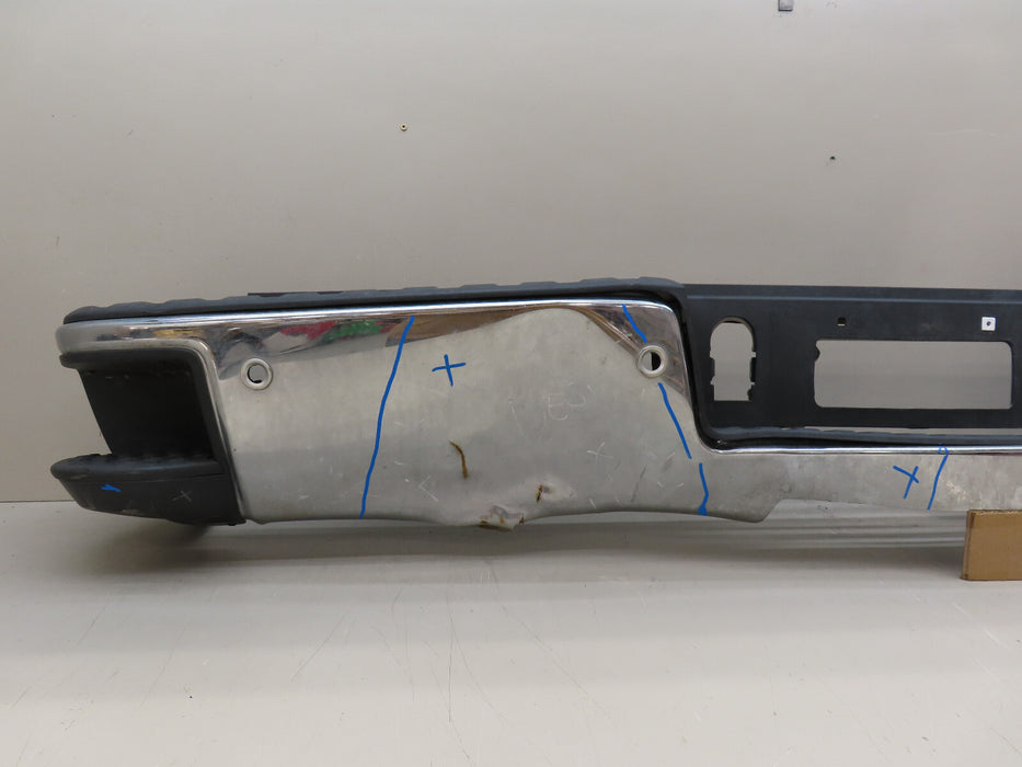 2014-2018 CHEVROLET SILVERADO/ GMC SIERRA 1500 REAR BUMPER METAL OEM